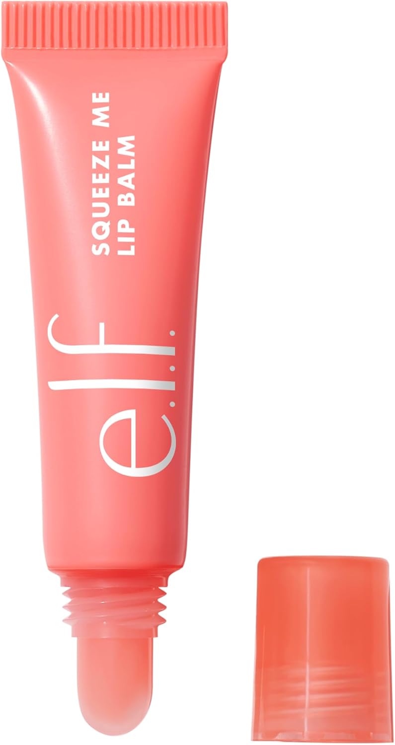 elf e.l.f. Squeeze Me Lip Balm, Moisturizing Lip Balm for A Sheer Tint of Color, Infused with Hyaluronic Acid, Vegan & Cruelty-Free - Image 1